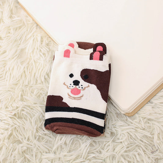 Cat and Dog series in tube socks