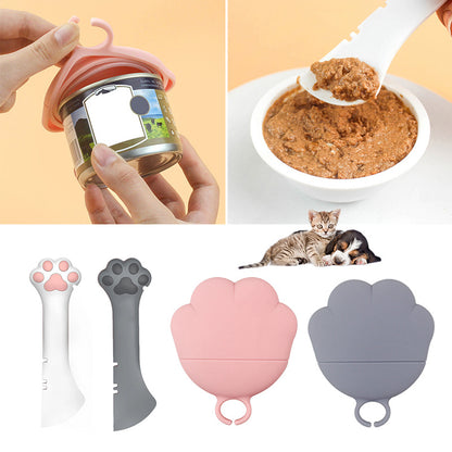 Multifunction Pet Canned Spoon Jar Opener Puppy Feeding