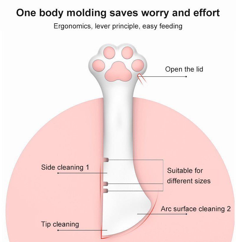 Multifunction Pet Canned Spoon Jar Opener Puppy Feeding