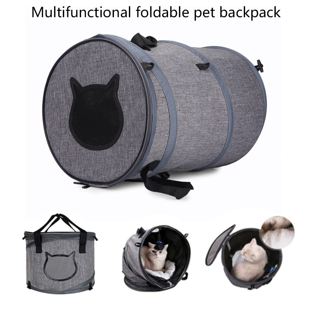 Foldable Pet Dog Cat Carrier Bag Outdoor Travel Cat
