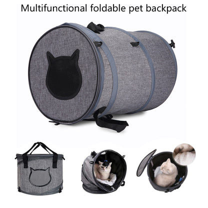 Foldable Pet Dog Cat Carrier Bag Outdoor Travel Cat