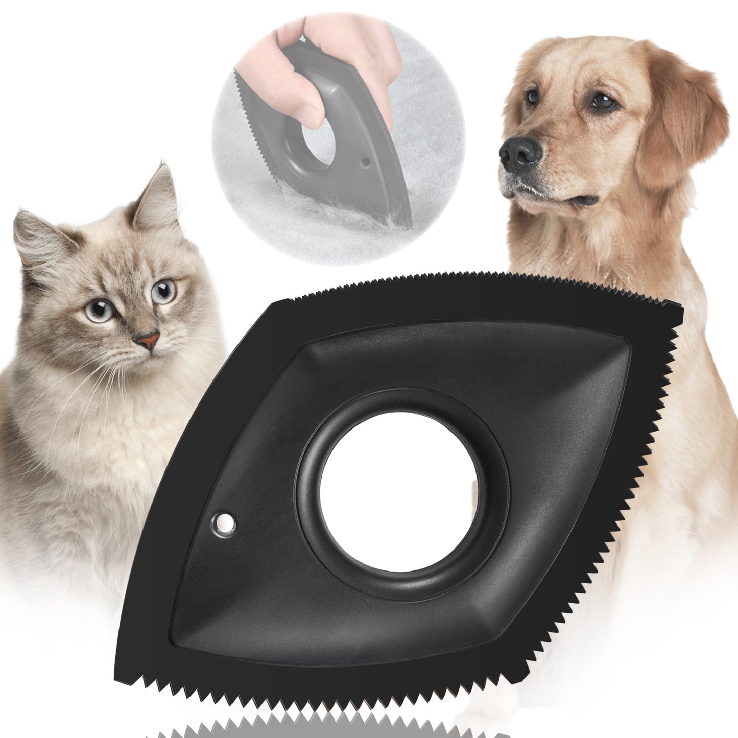 Pet Hair Remover Professional Hair Removal Tool For Cars Carpets Fur Catcher
