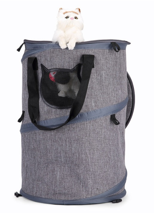 Foldable Pet Dog Cat Carrier Bag Outdoor Travel Cat