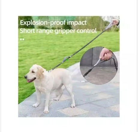 YT Pet Dog Explosion Proof Impact Leash, Heavy Duty Dog Leash