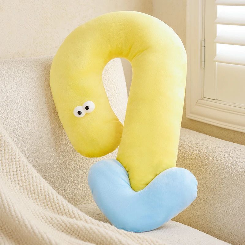 Cute Cat Eye Pillow Pet Neck Support Sleeping Pillow For All Seasons Cat